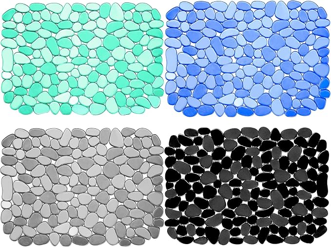 Black, Gray, Blue, Green
