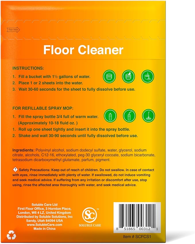Floor Cleaner Sheets
