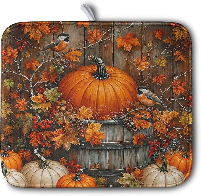 Fall Pumpkin Birds
