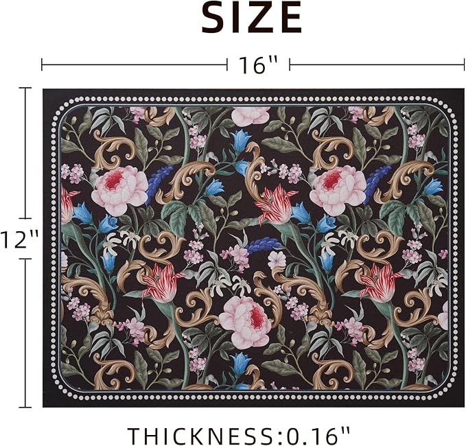 Black Blush Floral