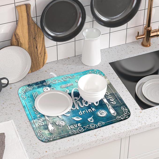 Blue Kitchen Cooking