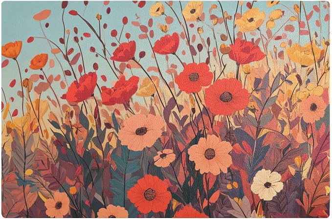 Autumn Poppy Flowers