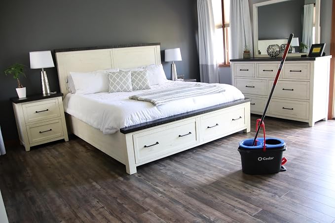 Rinseclean Spin Mop & Bucket