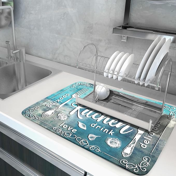 Blue Kitchen Cooking