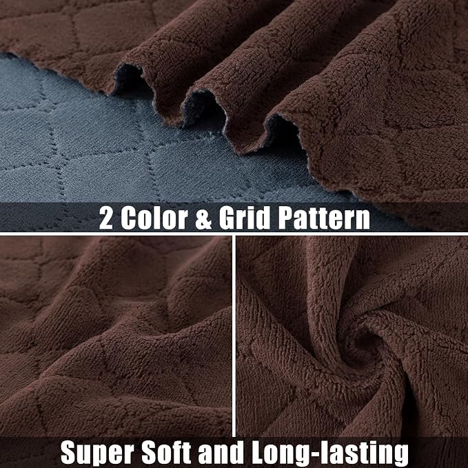 Dark Grey & Brown