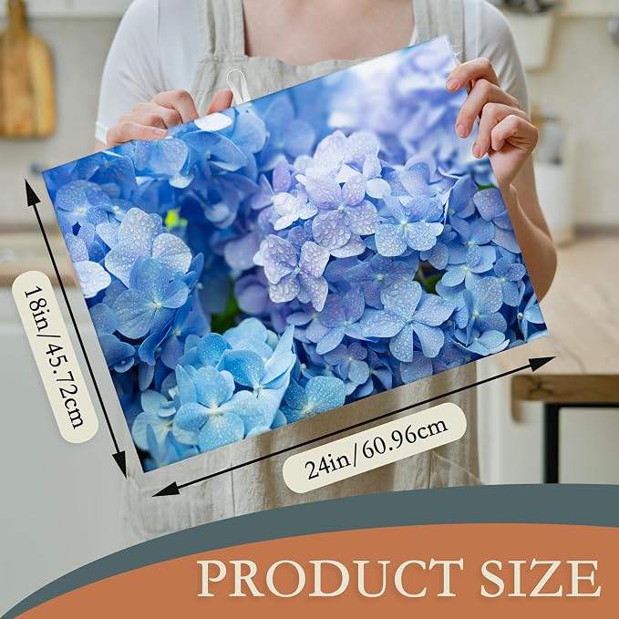 Blue Hydrangea Flower