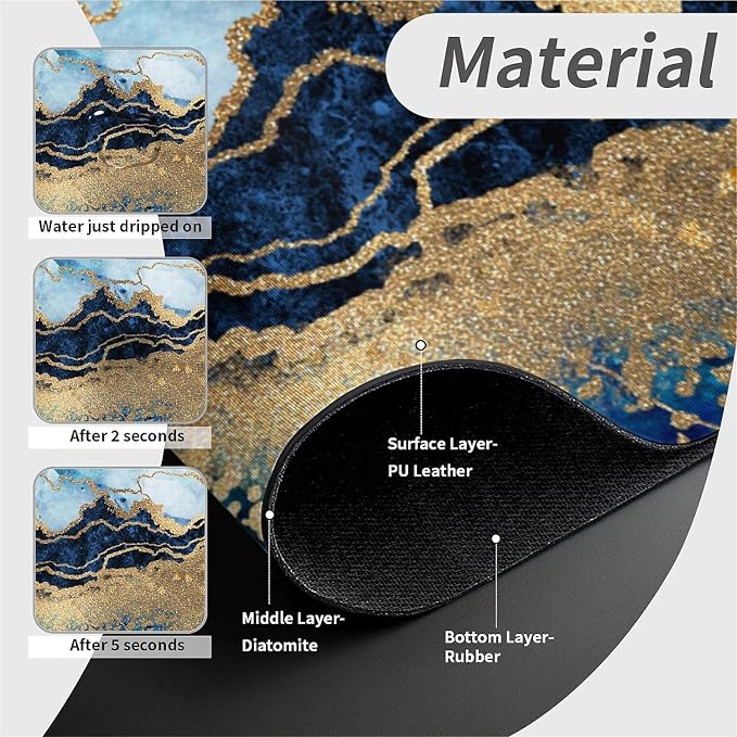 Blue white black and gold marble-1
