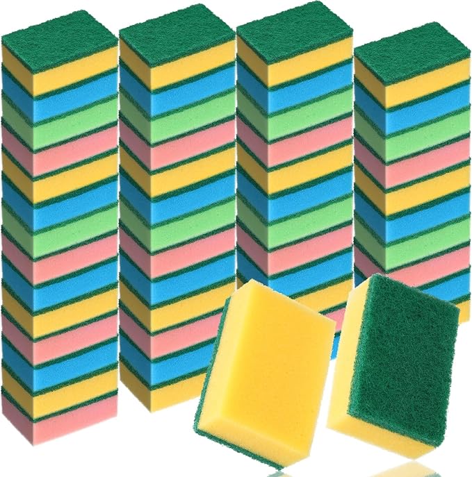 Blue, Green, Pink, Yellow