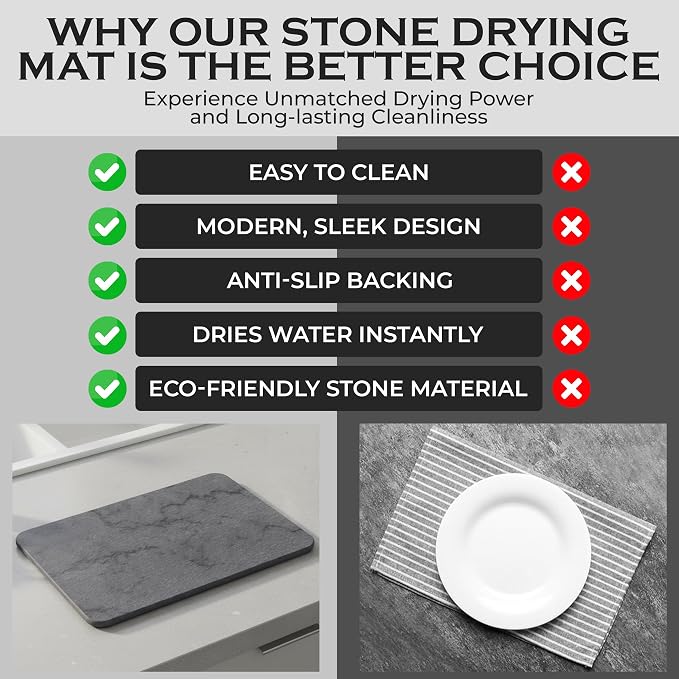 Dark Gray/Black Marble Finish