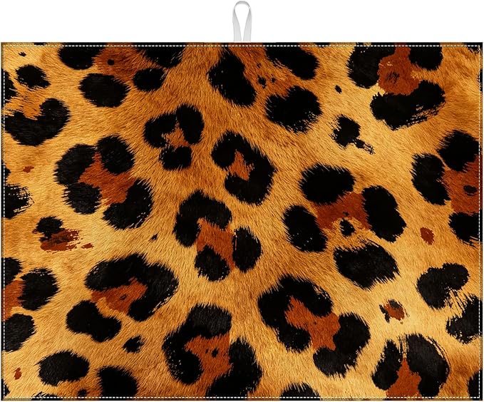 Brown Leopard Print