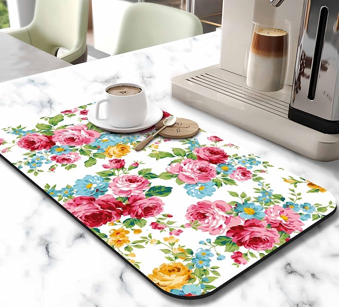 Pink Red Roses Floral