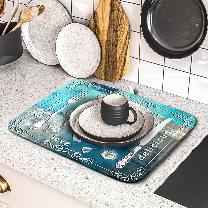 Blue Kitchen Cooking