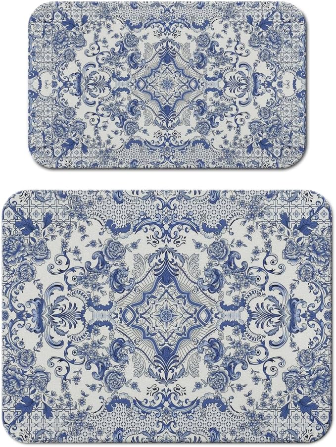 Blue and White Pattern