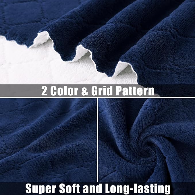 Navy Blue & White