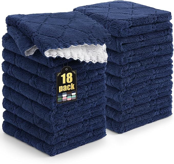 Navy Blue & White
