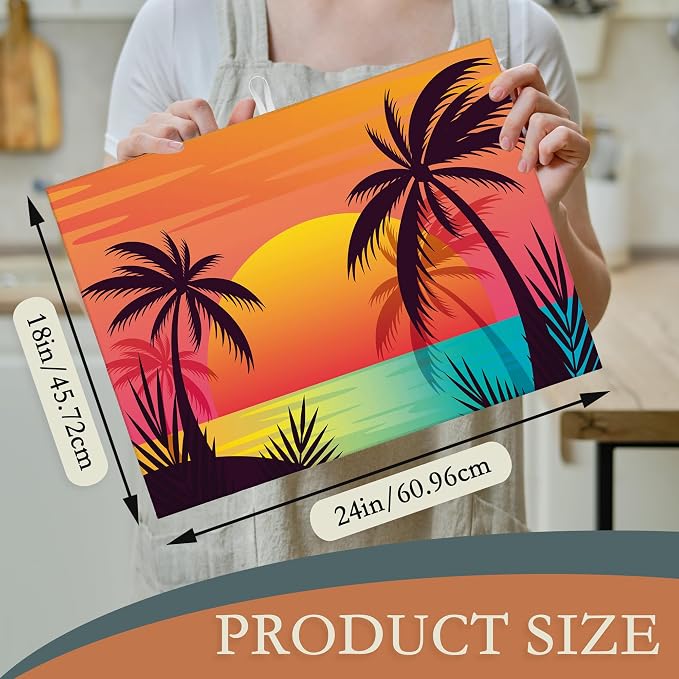 Beach Sunset Tropical Palm Tree