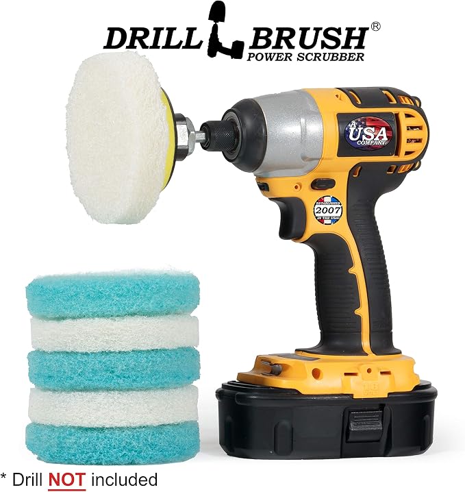 3x White Pads 3x Light Blue Pads
