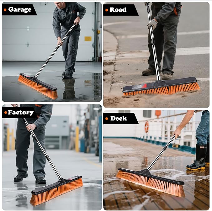 Push Broom Orange