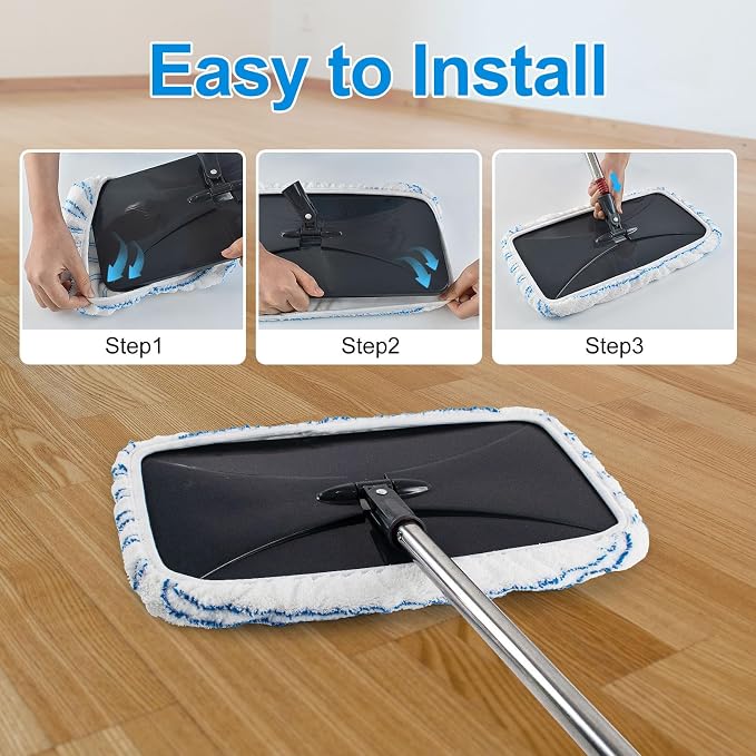 Blue & White Mop Pad