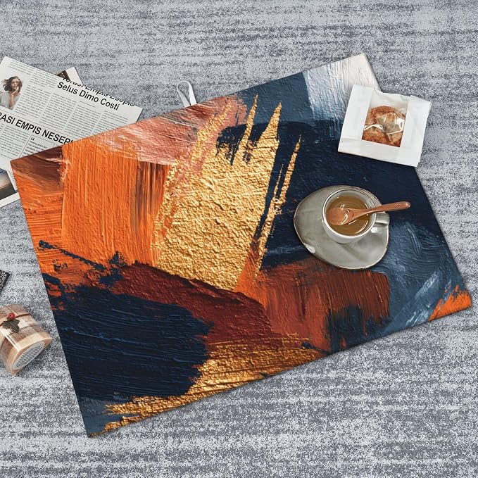 Dark Blue Orange