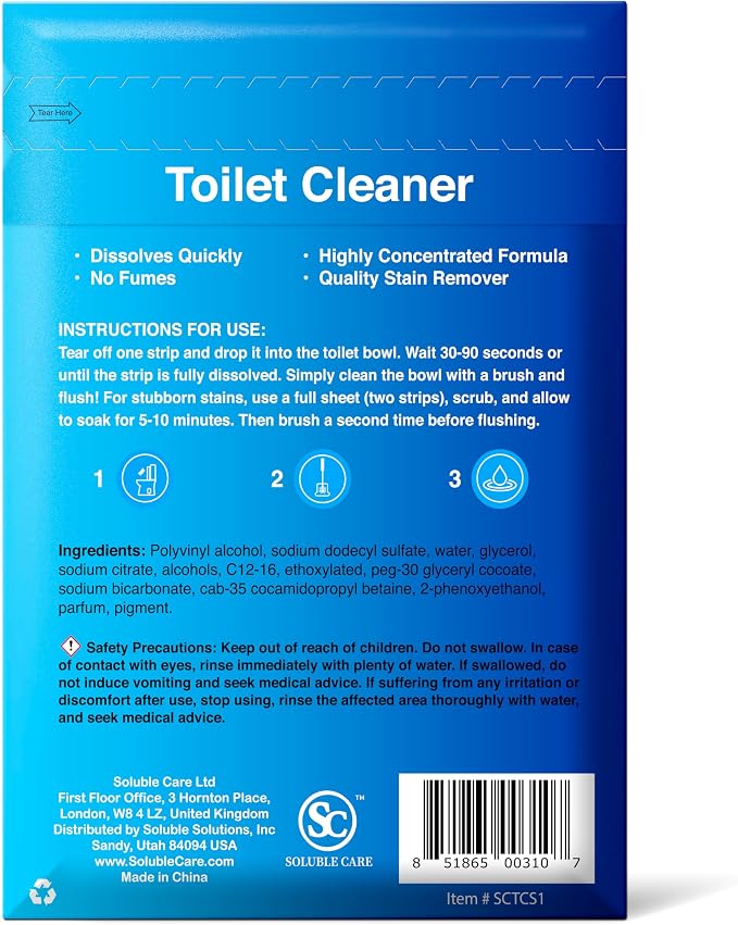 Toilet Cleaner Sheets