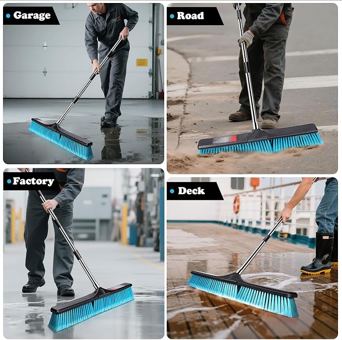 Push Broom Blue