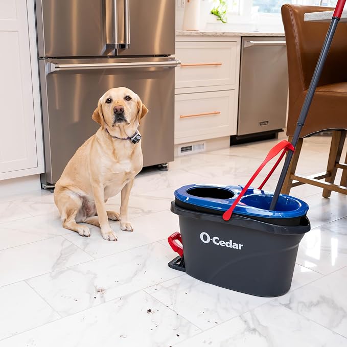 Rinseclean Spin Mop & Bucket + 1 Extra Refill