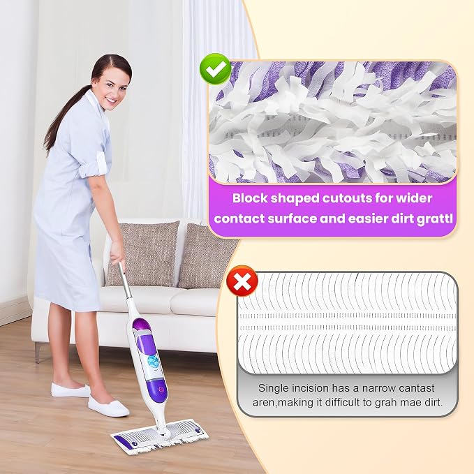 Purple 40 Mop Pads