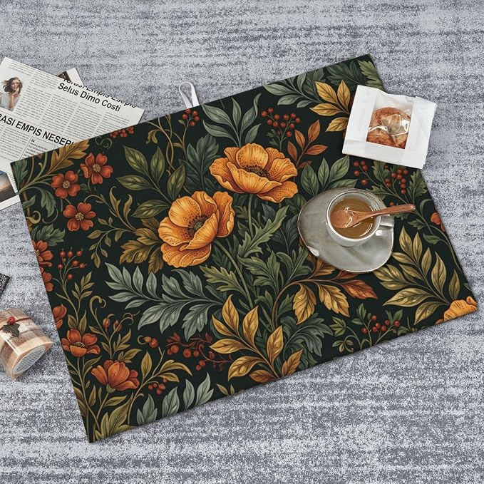 Vintage Flower Leave