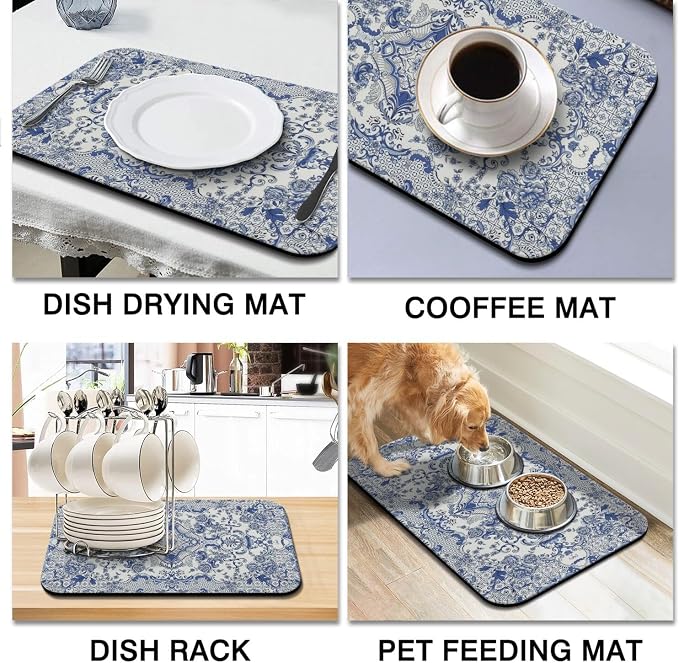 Blue and White Pattern