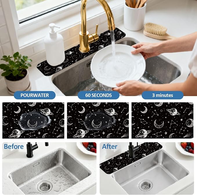Stars Moon Pattern