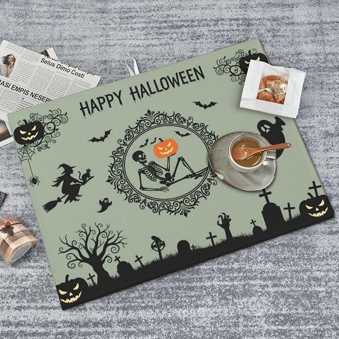 Happy Halloween Spooky Skeleton 4