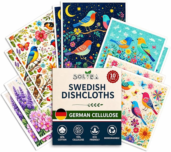 10 Pcs-birds Print