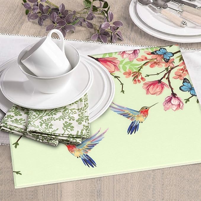 Bird Floral Flowers