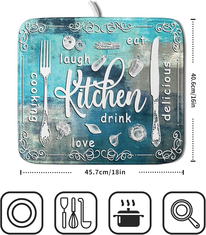 Blue Kitchen Cooking