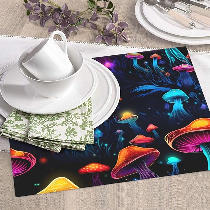 Mushrooms Rainbow