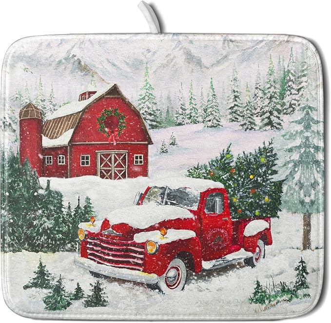 Christmas Red Truck