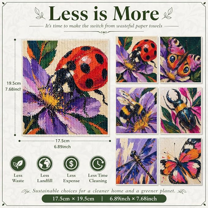 Butterfly Bee Floral