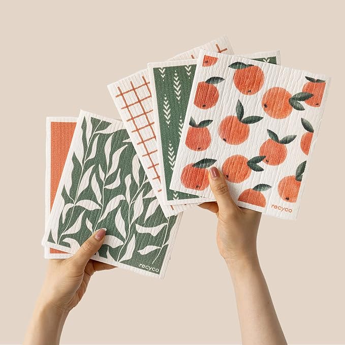 Peachy Leaves- 5 Pack