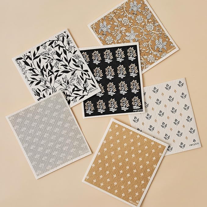 Heritage Florals Neutral - 6 Pack