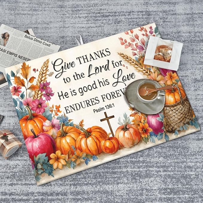 Pumpkin Thanksgiving Bible