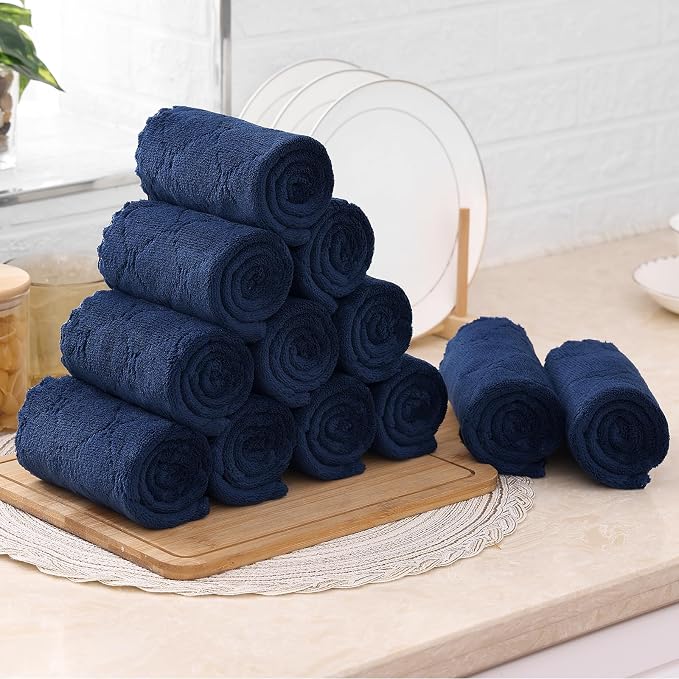 Navy Blue & White