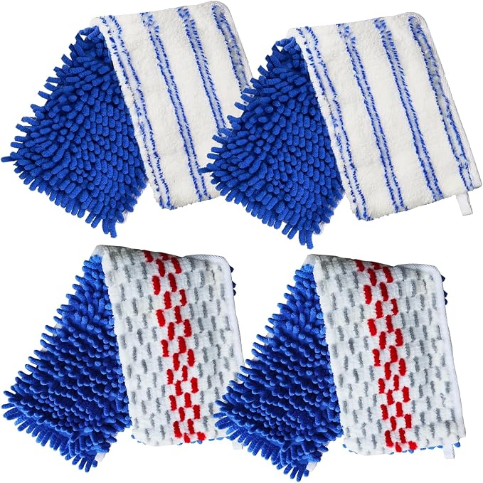 4pcs Blue&red