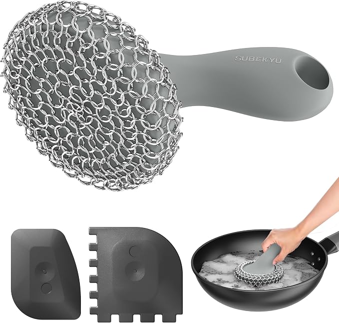 Gray Scrubber + Scraper