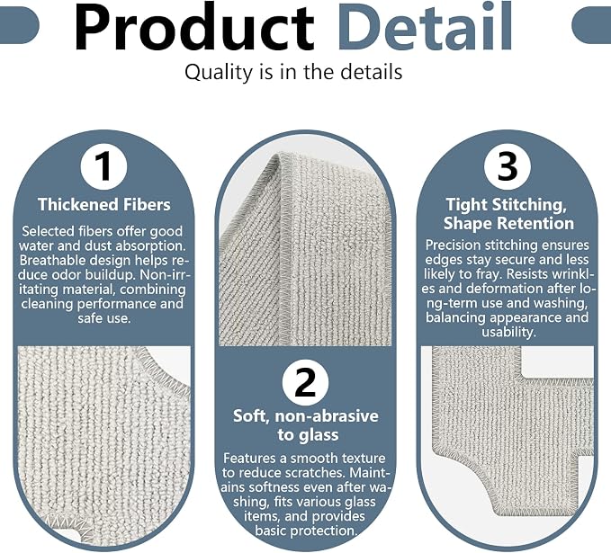 W2 Omni/W1-9PCS Mop Pads