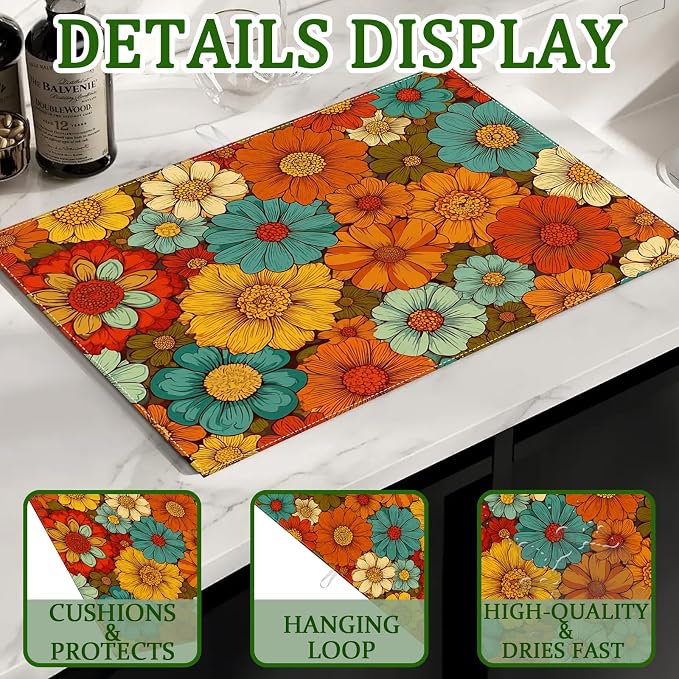 Retro Boho Flowers