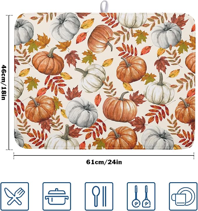 Fall Leaves & Pumpkins