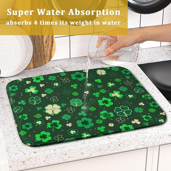 Green Lucky Shamrock Clover