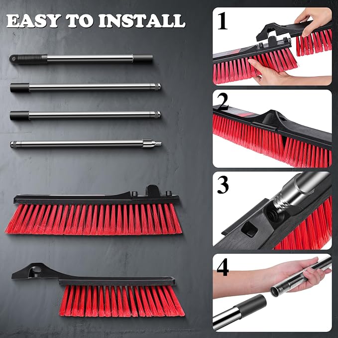Push Broom Red