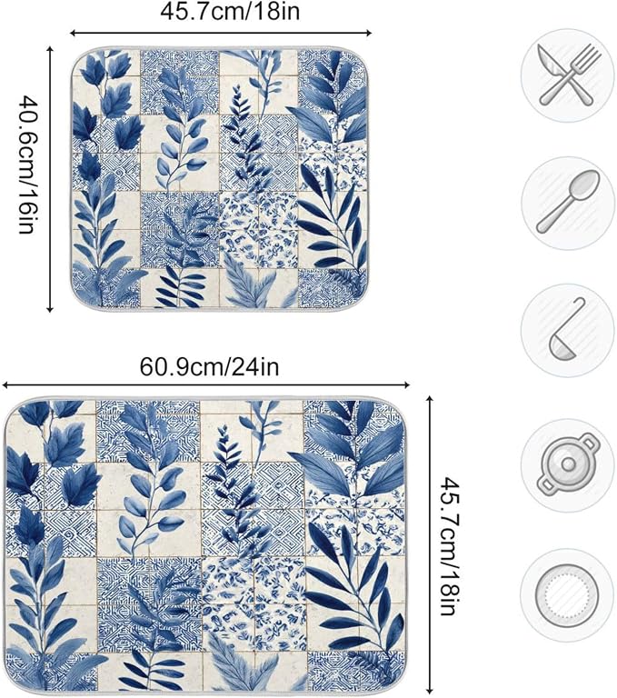Blue Boho Plant